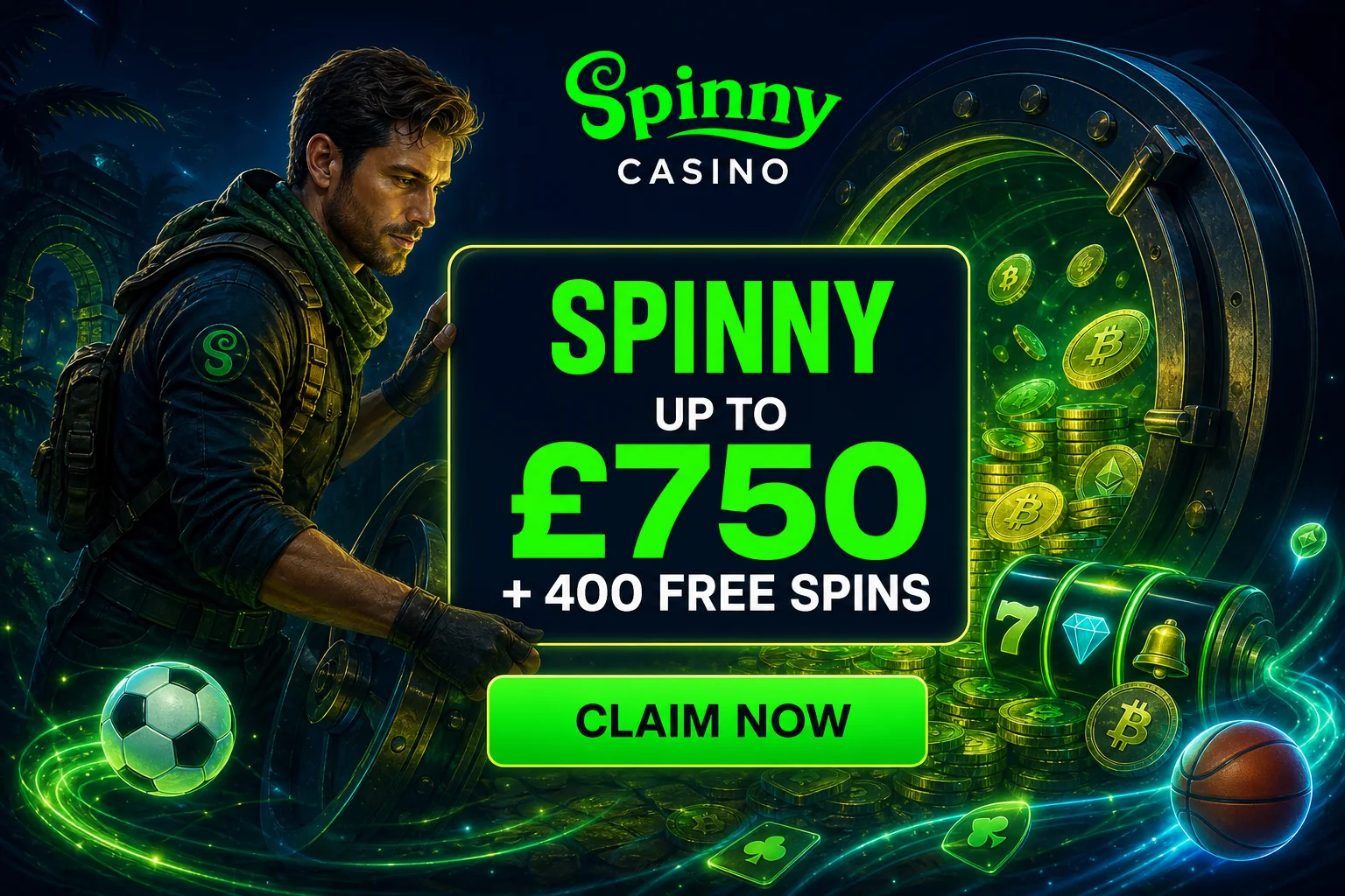 Spinny casino promotion